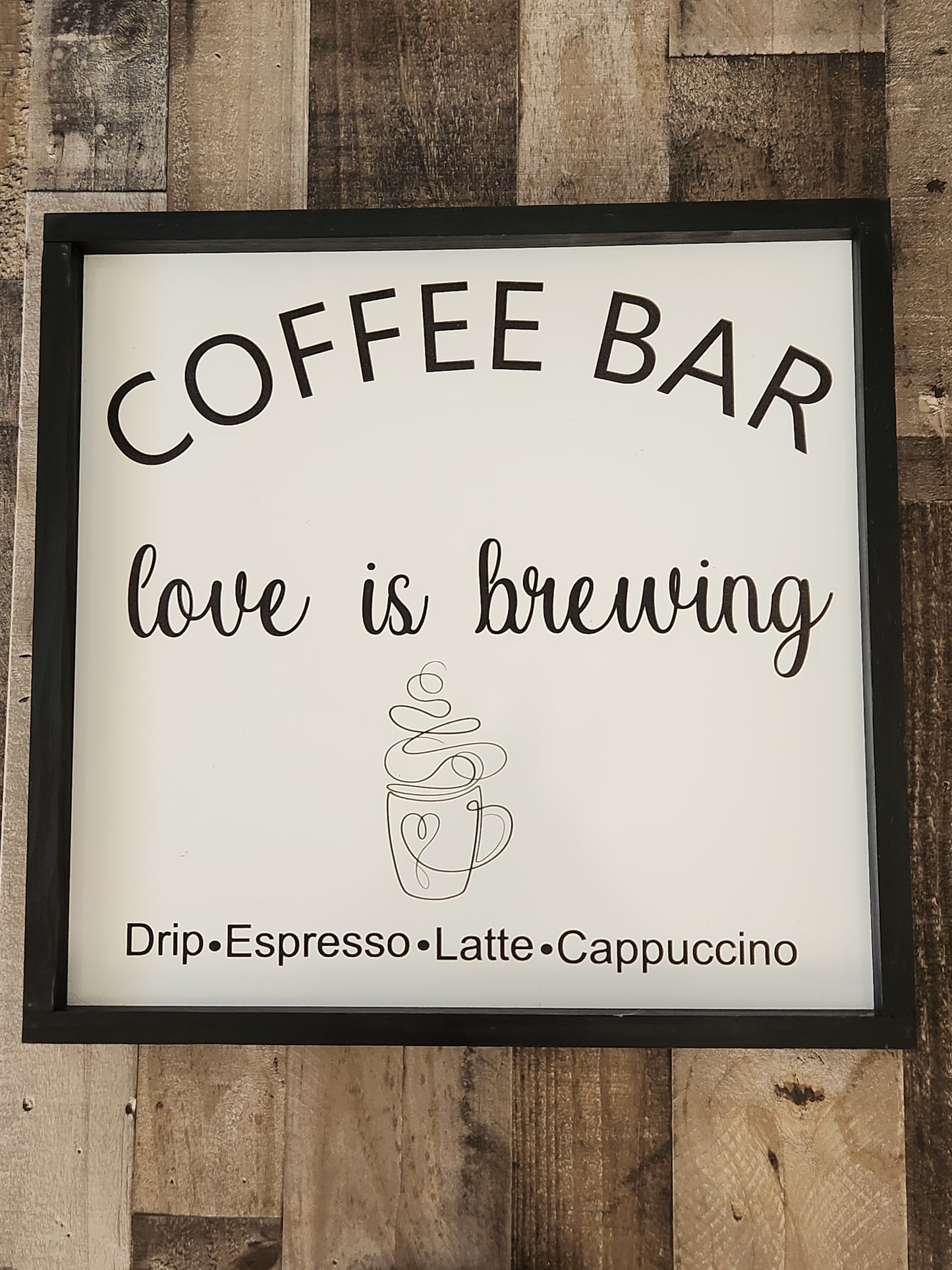 Coffee Bar Love Is Brewing