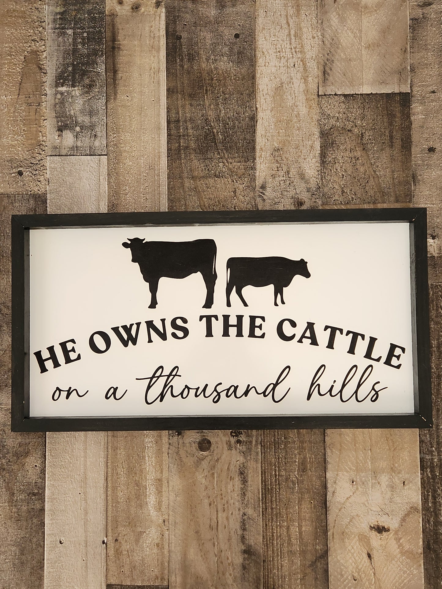 He Owns The Cattle