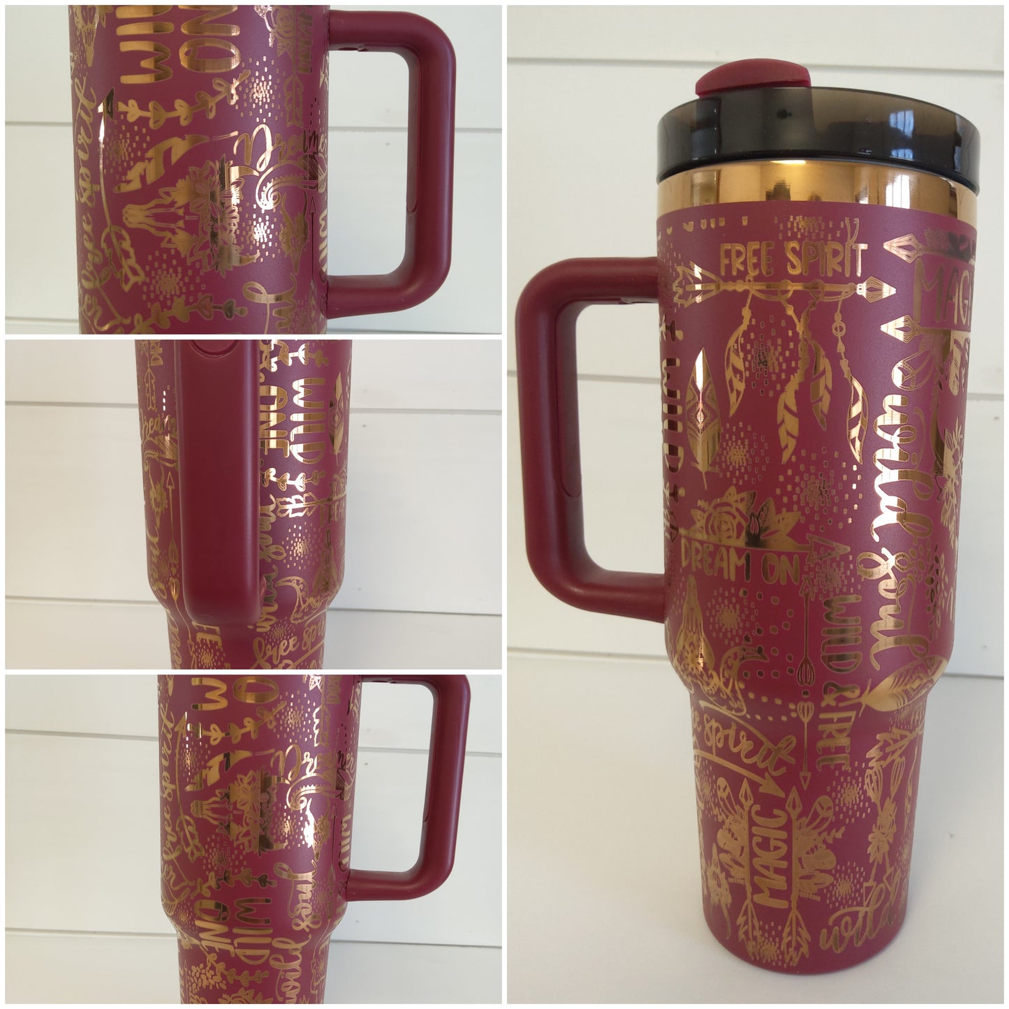 Boho Wild One 40 oz Tumbler